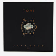 Tomi – FaceGear – Dual Strap –Siver Bazel with Black Dial image 3