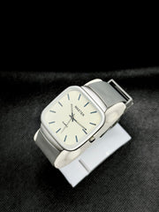 Mast. Grey Belt Grey Dial
