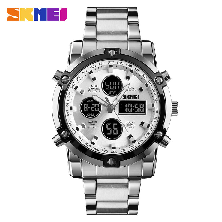 SKM Watch Sliver White limited Addition image 0