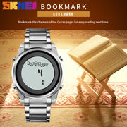 Original SKM Qibla Watch Sliver Colour New Edition image 5