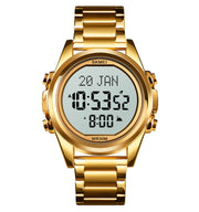 Original SKM Qibla Watch Gold Colour image 7