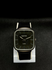 Mast.Black Belt Black Dial