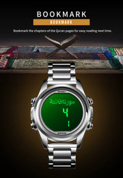 Original SKM Qibla Watch Sliver Colour image 3