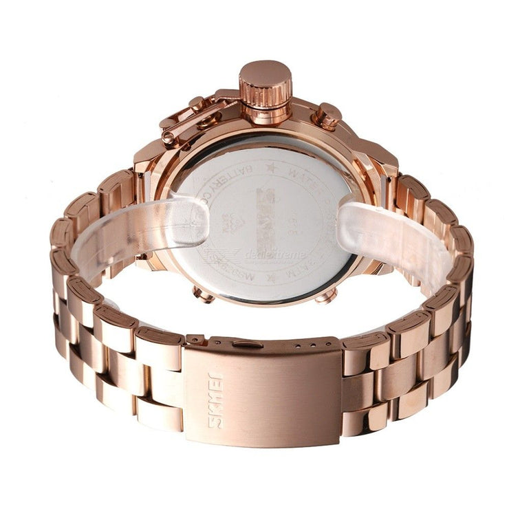 Original SKM Rose Gold With Heavy Weight Chain image 3