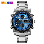 SKM  Watch Sliver Blue limited Addition image 0