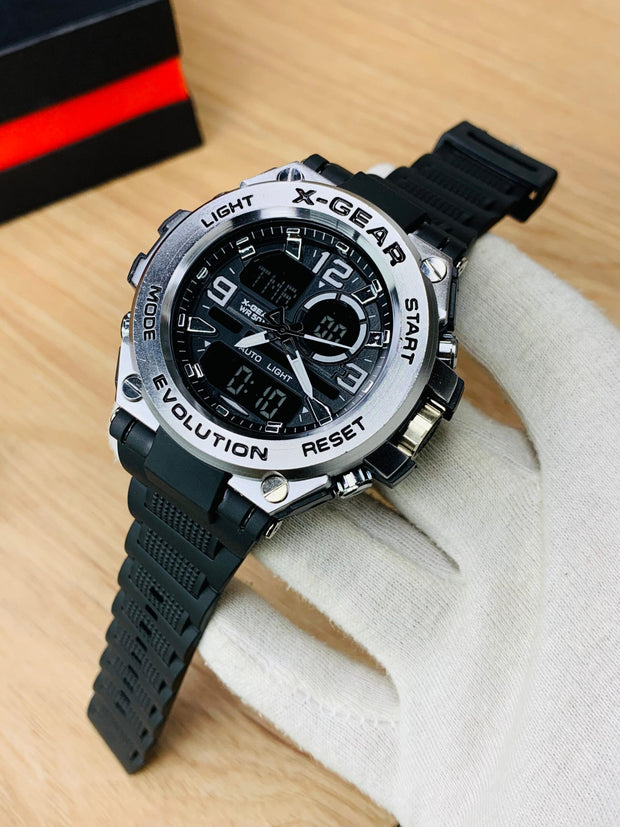 Original X gear Black Belt  With Silver  Dial image 1