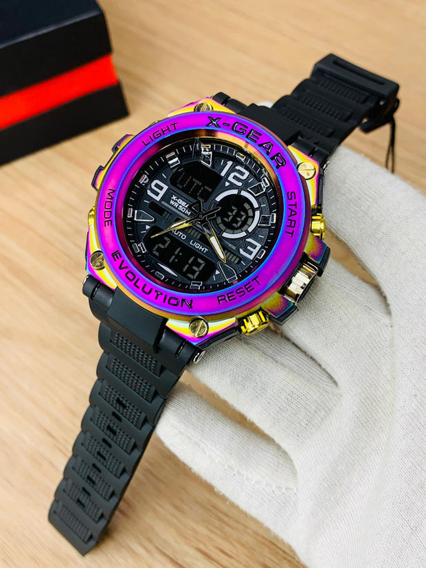 Original X gear Black Belt  With Purple  Dial image 4