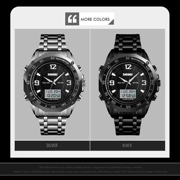 Original SKM Sport Watch Sliver Colour Small Screen image 3