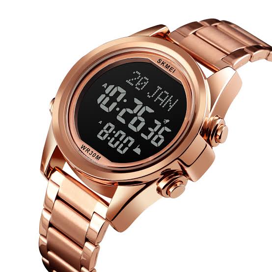 Original SKM Qibla Watch Rose Gold Colour image 3