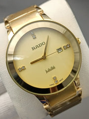 Quartz Watch Gold/White Colour (Copy)